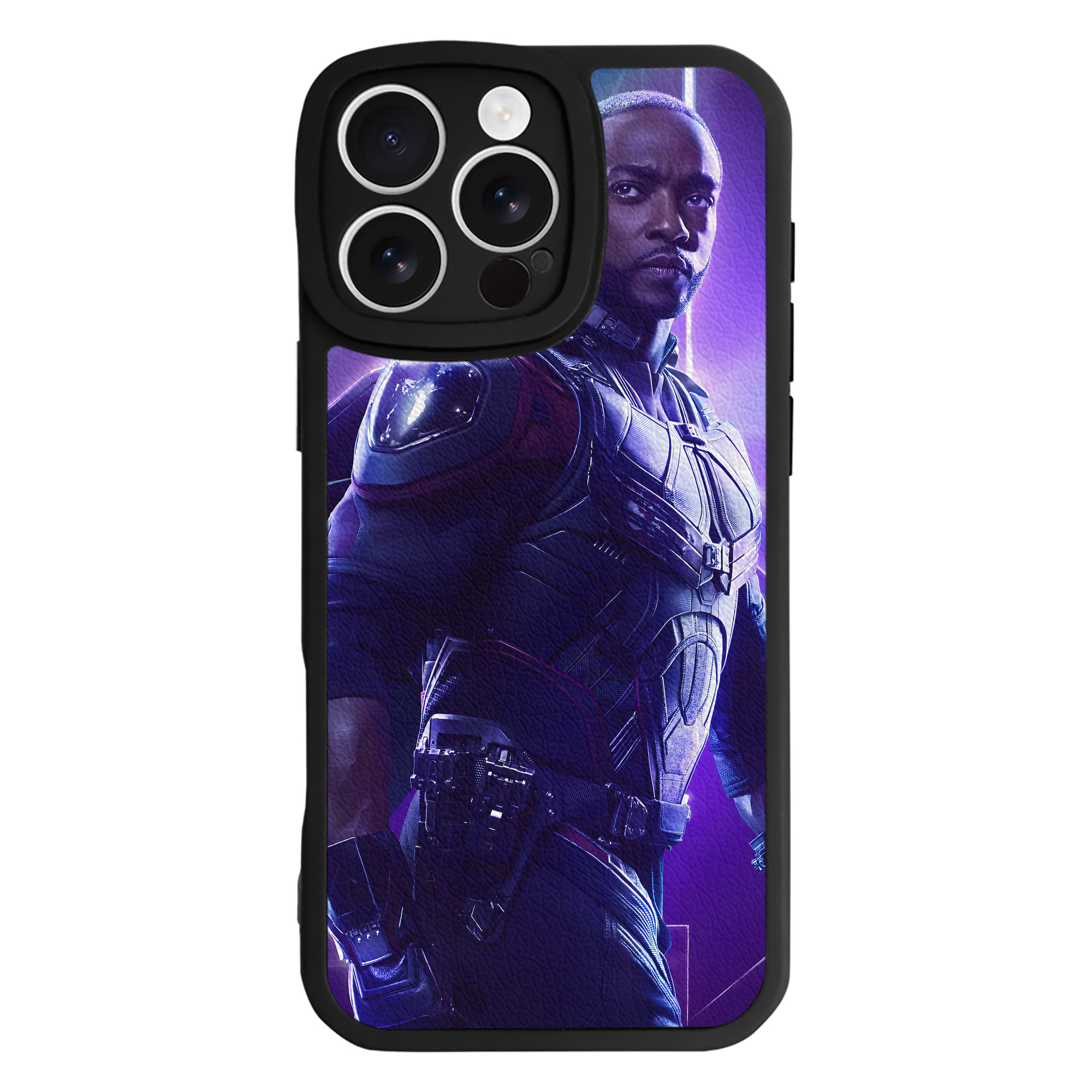 （画像用） アベンジャーズ The Avengers 【iPhone 16シリーズ対応】シリコンスマホケース（レザー調） 材質：シリコン